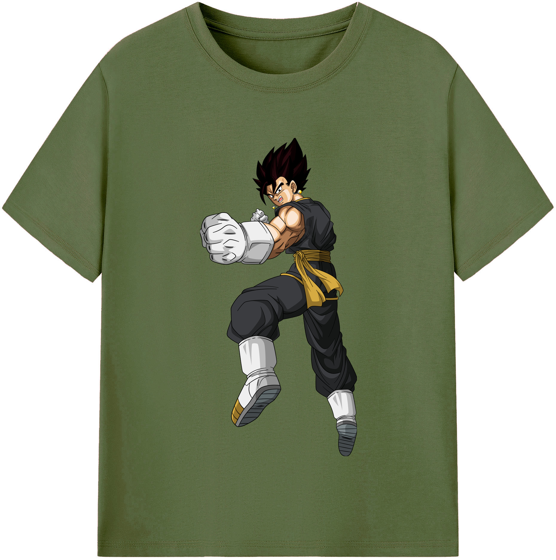 （画像用） ドラゴンボール ベジット DRAGON BALL Vegetto 綿100％半袖Tシャツ（フロントプリント）